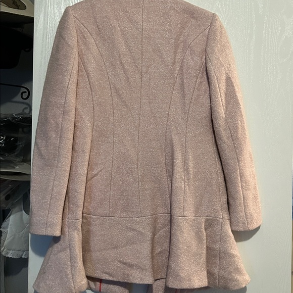 Kensie Women's Light Pink Trench Coat XS - Picture 8 of 10